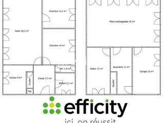 Vente maison 3 pièces Vente maison 3 pièces