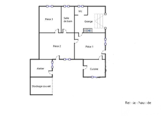 Vente maison 3 pièces