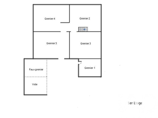 Vente maison 3 pièces