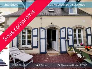 Vente Maison 3 piècesIle-grande