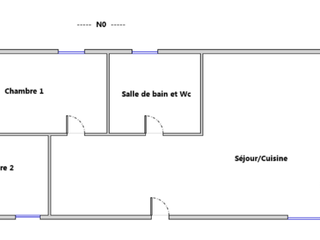 Vente maison 3 pièces