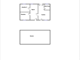 Vente maison 4 pièces