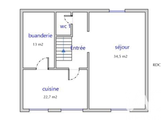 Vente maison 5 pièces
