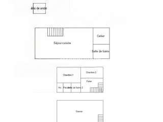 Vente maison 3 pièces