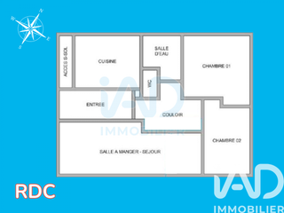 Vente maison 3 pièces Vente maison 3 pièces
