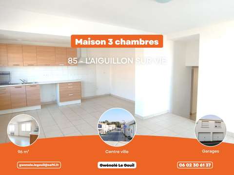 Vente maison 5 pièces L'Aiguillon-sur-Vie 85