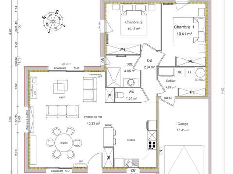 Vente maison L'Aiguillon-sur-Vie 85