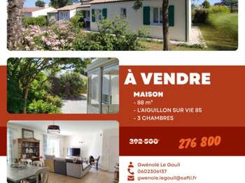 Vente Maison 3 chambresL'Aiguillon-sur-Vie