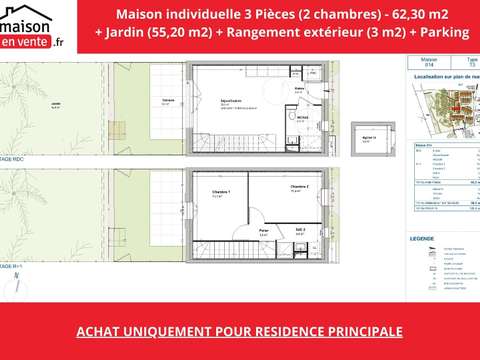 Vente maison 3 pièces L'Épine 85