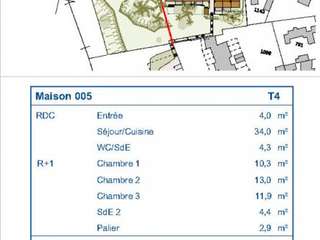 Vente maison 4 pièces