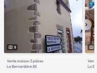 Vente maison 3 pièces