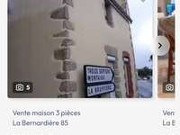 Vente maison 3 pièces