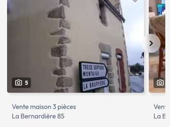 Vente maison 3 pièces