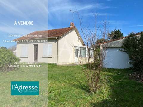 Vente maison 3 pièces La Bernerie-en-Retz 44