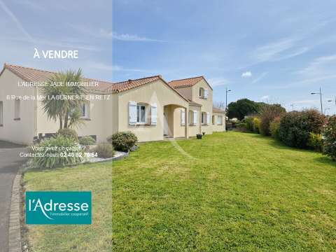 Vente maison 6 pièces La Bernerie-en-Retz 44