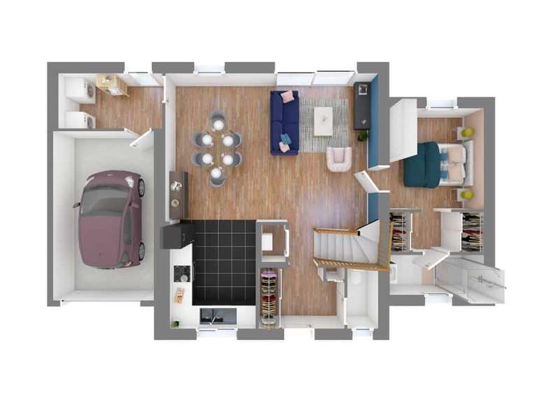 Vente maison 4 pièces