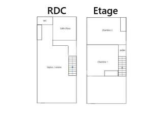 Vente maison 3 pièces