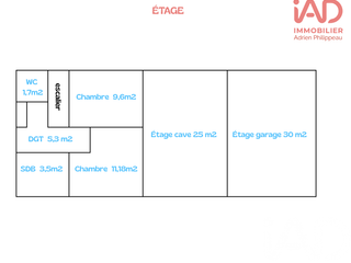 Vente maison 3 pièces