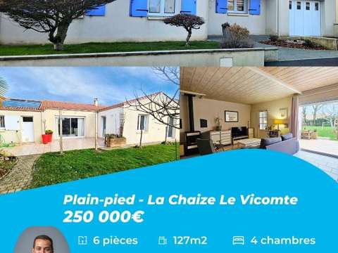 Vente maison 7 pièces La Chaize-le-Vicomte 85