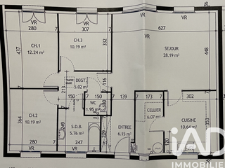 Vente maison 4 pièces
