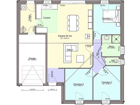 Vente maison 5 pièces