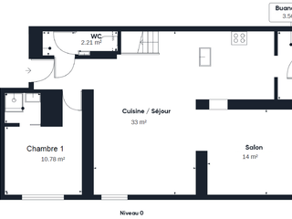 Vente maison 6 pièces