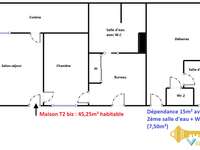 Vente maison 2 pièces Vente maison 2 pièces