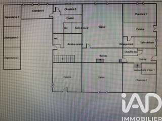 Vente maison 12 pièces