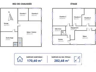 Vente maison 7 pièces Vente maison 7 pièces