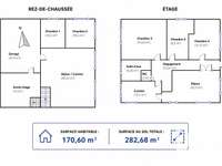 Vente maison 7 pièces
