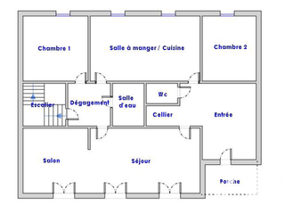 Vente maison 4 pièces