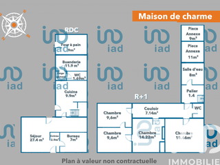 Vente maison 6 pièces Vente maison 6 pièces