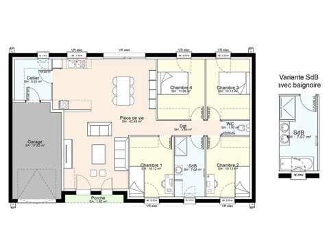 Vente maison 6 pièces