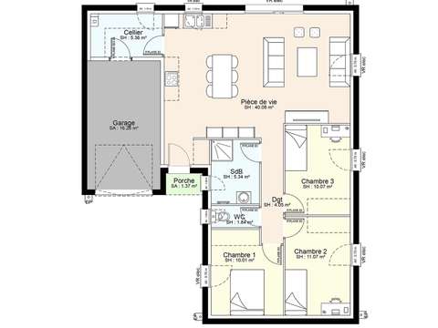 Vente maison 5 pièces