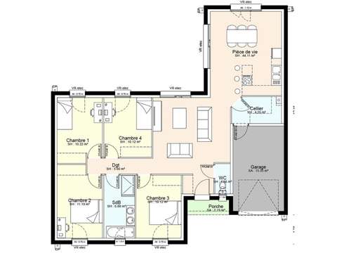 Vente maison 6 pièces