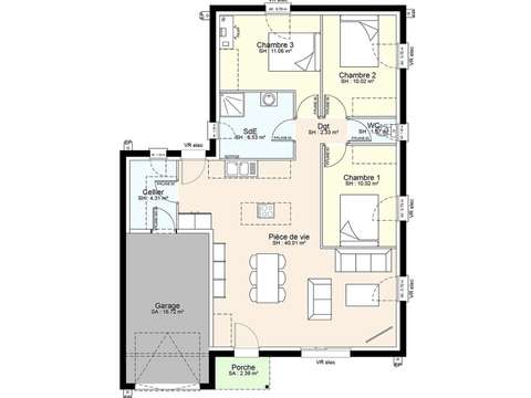 Vente maison 5 pièces