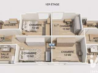 Vente maison 5 pièces