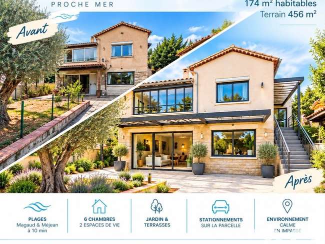 Maison 8 pièces 174 m² · à La Garde · 174 m² · 593 000 €