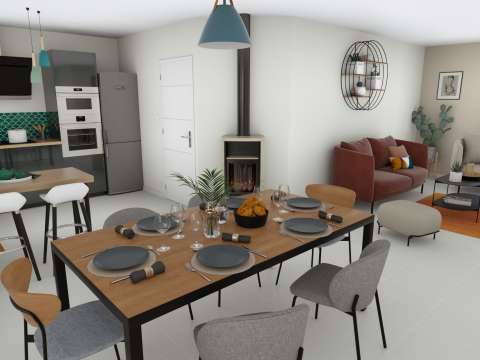 Vente maison 3 pièces Vente maison 3 pièces