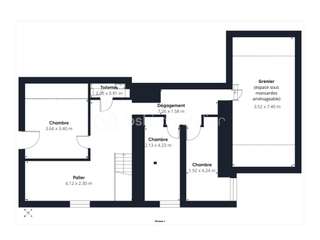 Vente maison 6 pièces