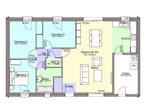 Vente maison 5 pièces