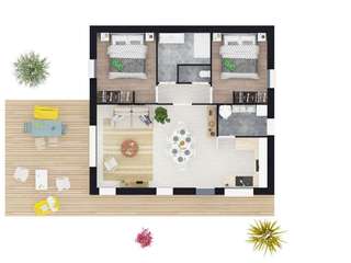 Vente maison 4 pièces