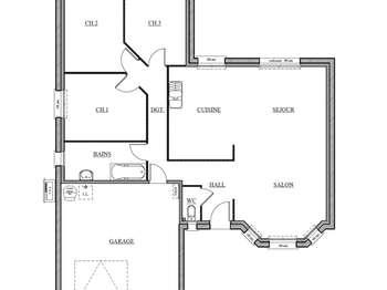 Vente maison 4 pièces