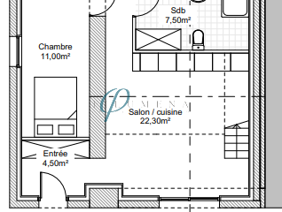 Vente maison 3 pièces