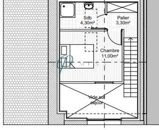 Vente maison 3 pièces