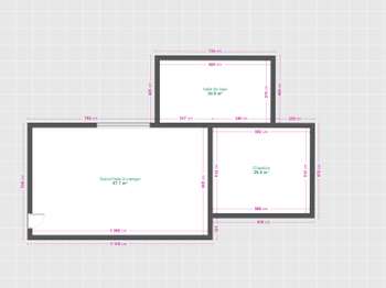 Vente maison 3 pièces