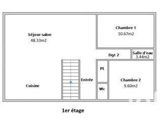 Vente maison 6 pièces