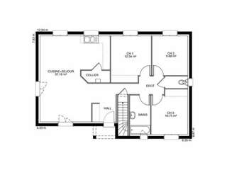 Vente maison 4 pièces