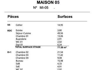 Vente maison 6 pièces