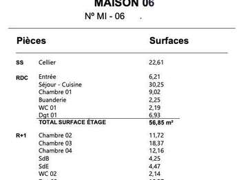 Vente maison 6 pièces Vente maison 6 pièces